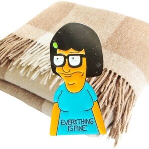 Bob's Burgers TINA button pin